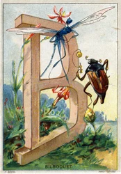 Letter B like Bilboquet. Mr. Marinier