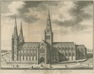 Lichfield Cathedral - South View