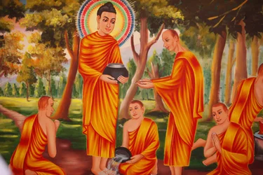 Life of the Buddha: Spreading the Dharma, Phnom Penh, Cambodia
