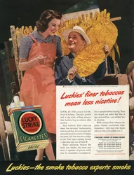 Lucky Strike Cigarette Ad