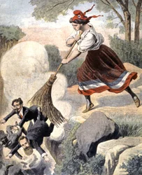Marianne sweeps the scandals of the 3rd Republic