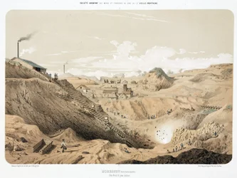 Mining, Metal Ores Zinc mine, Neutral Moresnet