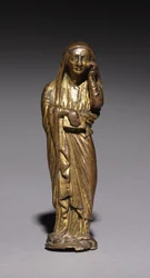 Mourning Mary, probably from an Altar Cross, 1200-1300