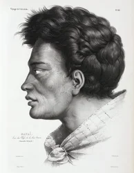Natai, Maori chief from Bream Bay, New Zealand