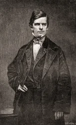 Nathaniel Prentice Banks, from The Century Magazine, published 1887 (engraving)