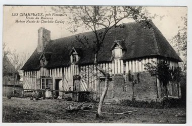 Les Champeaux: View of the Farm of Ronceray, Home of Charlotte Corday