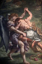 Jacob Fighting with the Angel