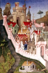 Palace of the popes in Avignon, south of France