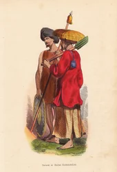 Men of Vietnam (Cochinchine): Soldier and Farmer