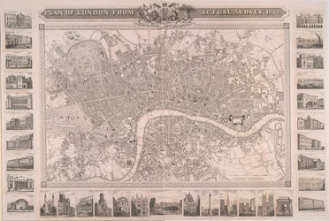 Plan of London from Actual Survey