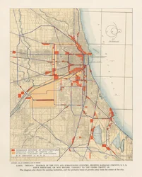 Plate LXXIII from Plan of Chicago