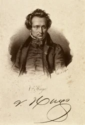 Portrait of Victor Hugo