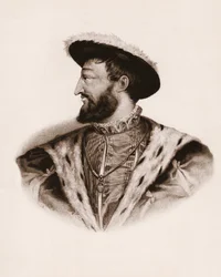 Portrait of the King of France Francois I (1494-1547)