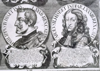 Portraits of Philip IV and Charles II