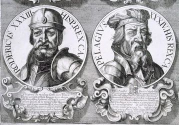 Portraits of Roderic and Pelagius