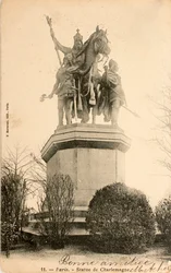 Statue of Charlemagne, Paris, France