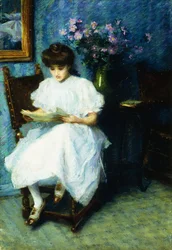 Reading in the Parlor
