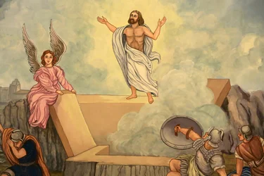 Resurrection of Christ, Eglise Saint-André, Domancy