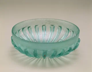 Ribbed moulded bowl, Roman