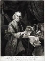 Richard Lovett, British physicist, c 1750-1780