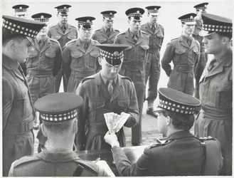 Scots Guard Pay Parade
