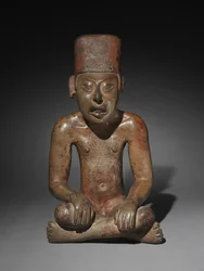 Seated Figure, Oaxaca, 300 BC-700 AD