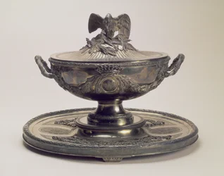 Silver tureen and stand from the Saltykov Service, by Robert Joseph Auguste (1725-1805), Paris