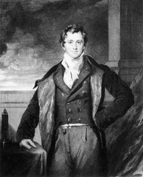 Sir Humphry Davy, English chemist, c 1820