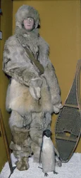 Snowsuit and accessories worn by Dr. Edward Adrian Wilson on the Discovery Expedition with Scott in Antarctica