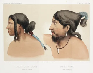 South American Indians, c 1843-1847