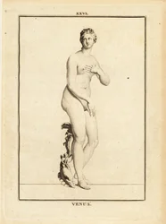 Statue of Venus, Roman Goddess of Love, Beauty, Sex and Fertility