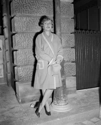 The Actress Suzy Delair in Paris - 1949