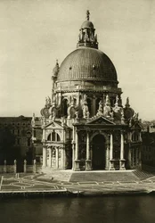 The Basilica of Santa Maria della Salute at the End of the Grand Canal, Venice