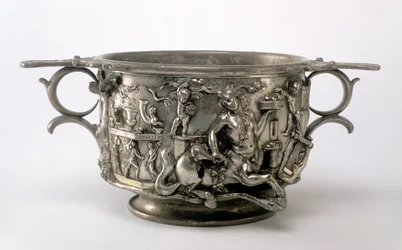 The Centaur Cup, Gallo-Roman, from the Berthouville Treasure, c.2nd-3rd century AD