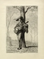 The Guitarist, France, c.1870