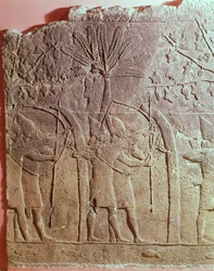 The Siege of Alammu by the army of Sennacherib (704-681 BC) (detail)