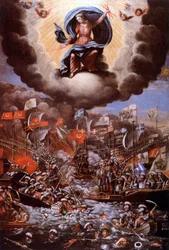The battle of Lepanto (1571)