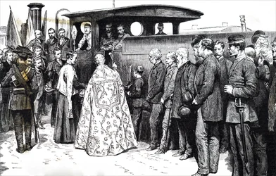 The Blessing of a Train in Spain