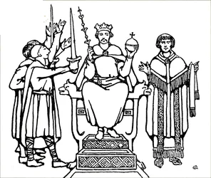 The Coronation of King Harold Godwinson