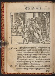 The ordenary for all faythfull christians, bound with A bryefe summe of the whole Byble