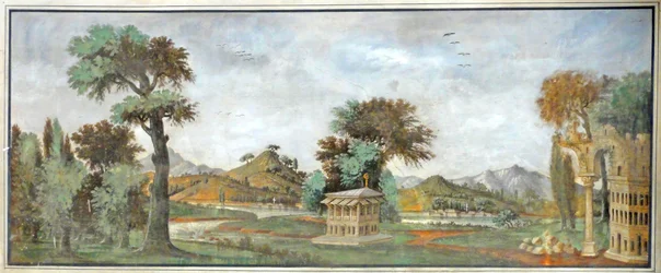 Topkapi Palace, Mural, Istanbul, Turkey, Asia