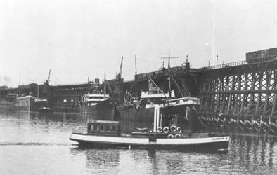 Starboard Side of the Blyth Harbour Commissioners Launch 