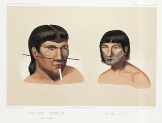 Two South American Indians, c 1843-1847