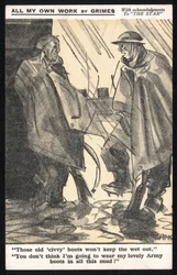 United Kingdom: A humorous postcard produced during WW2 by Raphael Tuck & Sons Ltd