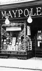 The Maypole Dairy Shop in Bank Street
