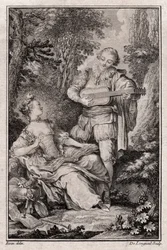 Untitled Genre Scene, Paris 1766