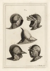Venetian Helmets from the Armory in Venice