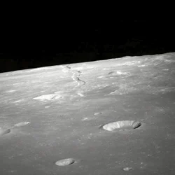 View of Rima Ariadaeus on the Moon