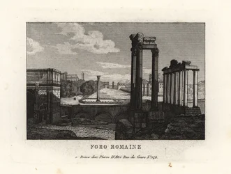 View of the Roman Forum, Rome