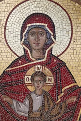 Virgin and Child Mosaic